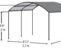 Tartalék vitorla MONARC 2,7 x 4,9 m (25866EU) pavilonra