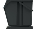 Szemétkosár szett  Sortibox 3 x 25 l fekete  -  színes bedobónyílással