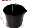 Műanyag vödör kiöntővel 20 l