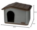 Macskaház KERBL PAOLA ECO, 60×51×41 cm