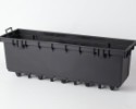 Balkonláda FURU CASE 58 cm antracit felakasztható