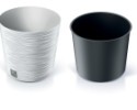 Virágcserép FURU ROUND 25 cm fehér