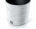 Virágcserép FURU ROUND 25 cm fehér