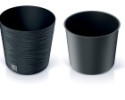 Virágcserép FURU ROUND 25 cm antracit