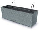 Felakasztható balkonláda FURU CASE 58 cm szürke
