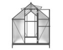 Üvegház LANITPLAST SARANA 6x10 PC 4 mm fekete színű
