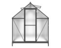 Üvegház LANITPLAST SARANA 6x12 PC 4 mm fekete színű