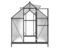 Üvegház LANITPLAST SARANA 6x12 PC 4 mm fekete színű