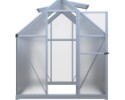 Üvegház LANITPLAST SARANA 6x8 PC 4 mm ezüst színű