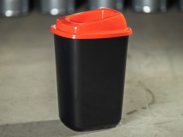 FEREX Design szemetes kosár 45 l piros