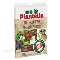 BIO Plantella fehér rovarfogó lapok a kártevő rovarok ellen - 10 db