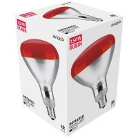 AVIDE Infraizzó E27 piros 150 W