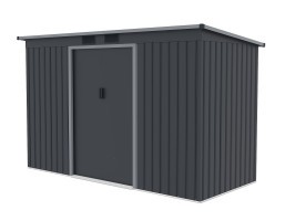 Kerti fém ház LANITPLAST HALLE 94 ANTRACIT