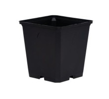 FEREX Műanyag szögletes virágcserép  7 x 7 x 10 cm palántához - 10 db 