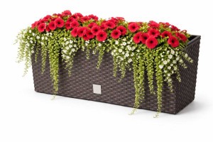 Balkonláda RATO CASE 58 cm barna
