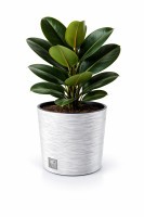 Virágcserép FURU ROUND 30 cm fehér