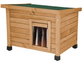 KERBL RUSTICA fa macskaól 57 x 45 x 43 cm 