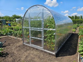 Üvegház LANITPLAST KYKLOP2 2x6 m PC 4 mm 