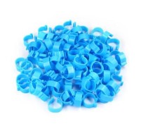 Jelölőgyűrűk 16 mm kék - 100 db 