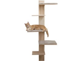 Macskakaparó KERBL TIMBER - falra rögzíthető fa 150 cm