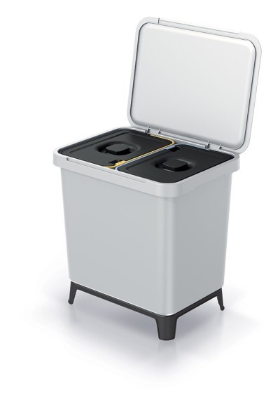 Szemétkosár szett SYSTEMA 2 x 10 l hamuszürke