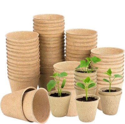 Papír palántanevelő cserép 8x8 cm - 20 db