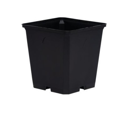 FEREX Műanyag szögletes virágcserép  7 x 7 x 10 cm palántához - 10 db 