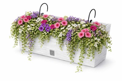 Balkonláda FURU CASE 58 cm fehér felakasztható