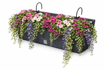 Balkonláda  FURU CASE 58 cm antracit felakasztható