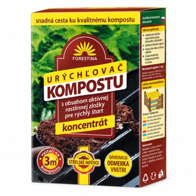 FORESTINA komposztgyorsító – koncentrátum – 1 kg