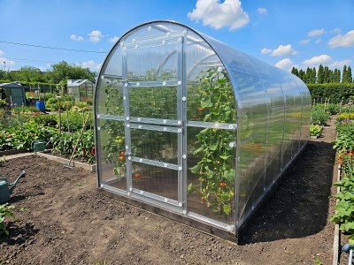 Üvegház LANITPLAST KYKLOP2 2x6 m PC 4 mm 